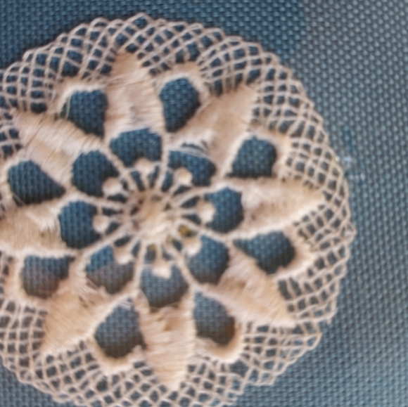 Vintage 4 Placemats with 4 Matching Napkins All Rayon Original Packaging New - Picture 6 of 13